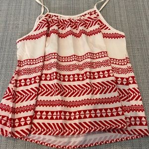 Aztec Print Tank Top